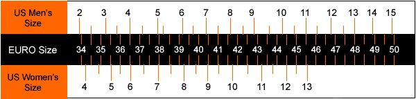 Sidi Size Chart