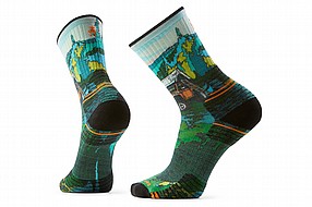 Smartwool Hike Targeted Cushion Trail Trekker Print Sock