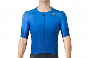 <strong>Limited Color/Sizes</strong><br />Azzuro Italia - Small<br />Azzuro Italia - Medium<br />Azzuro Italia - Large<br />Azzuro Italia - X-Large Castelli Mens UPF Jersey