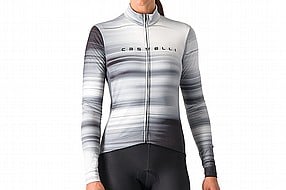 <strong>Limited Color/Sizes</strong><br />Black/White - Small<br />Black/White - Medium Castelli Womens Phase Jersey