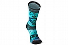 Smartwool Womens Cycle Zero Cushion Celestial Print Sock 4