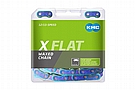 KMC X-Flat Flat-Top Pre-Waxed Road Chain 1