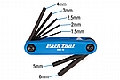 Park Tool FWS-2 Folding Hex and Torx Combo Set 2