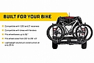 Saris Freedom 2-Bike Hitch Rack 2