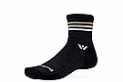 Swiftwick Pursuit Quarter Crew - Stripes 2