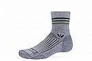 Swiftwick Pursuit Quarter Crew - Stripes 1