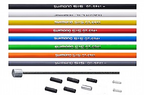 Shimano Kit de câbles de frein avant/arrière en acier inoxydable pour vélo de course Kits câblerie freins