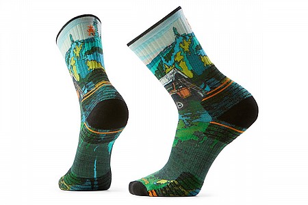 Smartwool Hike Targeted Cushion Trail Trekker Print Sock