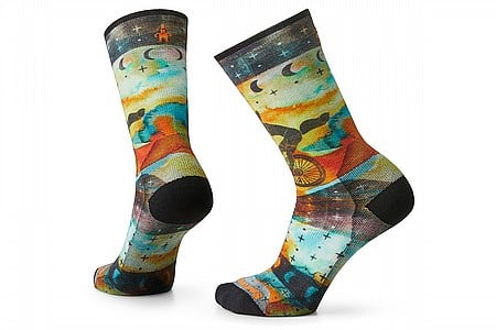 Smartwool Womens Cycle Zero Cushion Celestial Print Sock