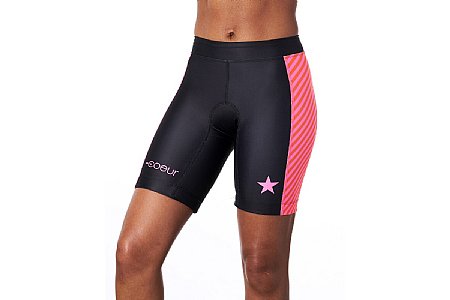 Coeur Sports Womens Luck Star 5" Tri Shorts