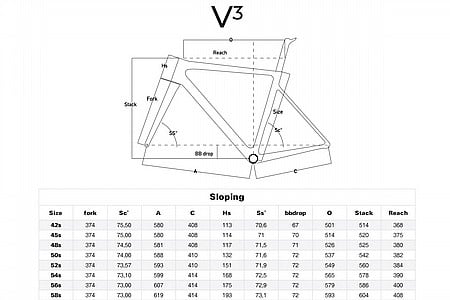 Colnago V3 Disc Ultegra Di2 Road Bike [1CCL.V03.0TU.U2E.60C