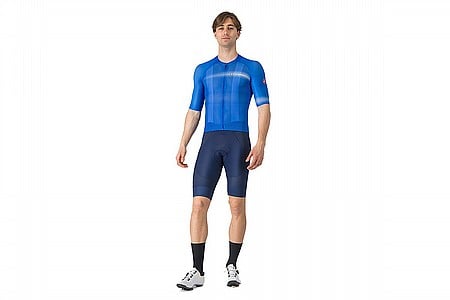 Castelli UPF LS JERSEY メンズ M 青 Jerseys Cycling Men UPF LONG SLEEVE JERSEY - Castelli Cycling