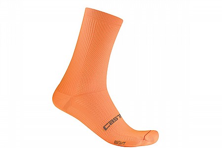 castelli Fuga 18 Sock, Calzini Uomo, Black/Dark Gray, XXL