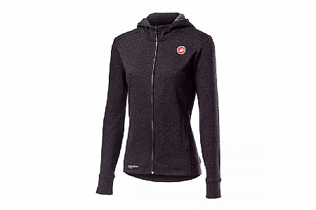 Castelli Womens Milano Full Zip Fleece