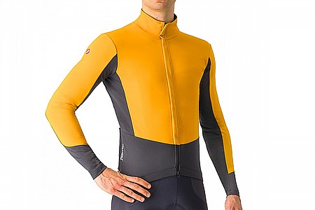 Castelli PERFETTO Air Jacket Yellow S Black