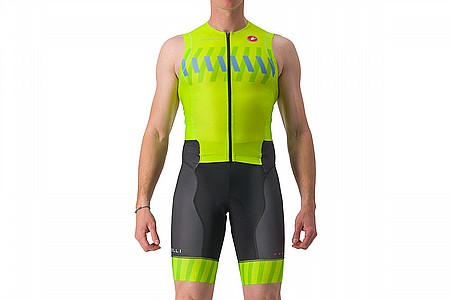 Castelli Mens Free Sanremo 2 Tri Suit Sleeveless