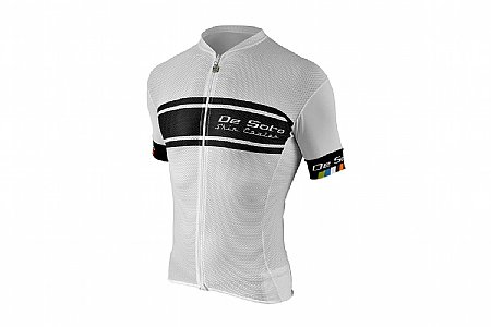 De Soto Mens Skincooler Full Zip Tri Top Sleeved