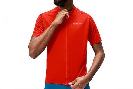 Endura Mens Loop SS Zipped Jersey