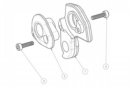 ENVE MELEE Derailleur Hanger Service Kit