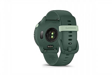 GARMIN - も1975　★中古 Garmin Vivoactive J HR ② Garmin vívoactive Silver Stainless Steel Straps Square