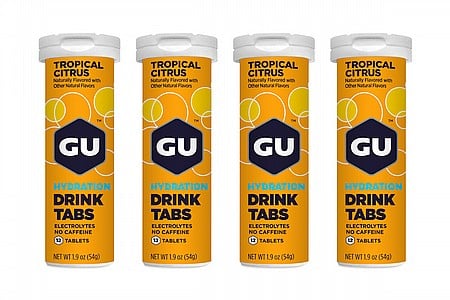 GU Hydration Drink Tabs Box of 4 Tubes