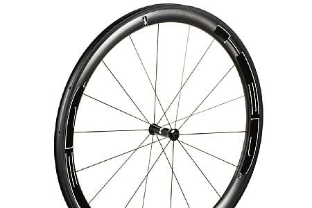 HED Jet 4 Plus Black Clincher Front Wheel
