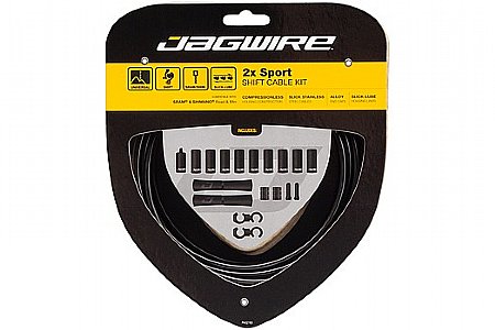 Jagwire 2x Sport Shift Cable Kit SRAM/Shimano