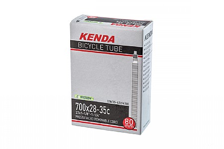 Kenda 700C Presta Valve Tube - 60mm Length, 20-28C, Removable Valve Core