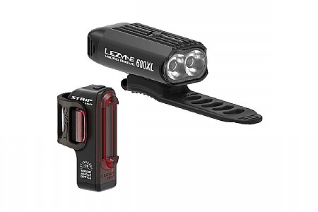 Lezyne Micro Drive 600XL / Strip Drive Light Set