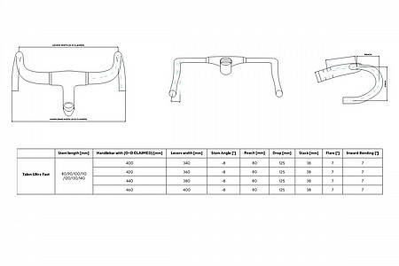 Pinarello Talon Ultra Fast Handlebar [ST3TUF1KM102AM]