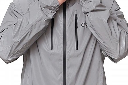 PROVIZ REFLECT360 サイクルジャケット シルバー REFLECT360 Men's Fully Reflective Running Jacket | Proviz