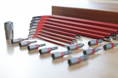 Silca HX-ONE home essentials tool kit in wood box [AM-TL-HEX-ASY-001]