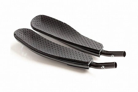 パーツ TRIRIG CLOSED BACK SL CARBON ARM CUPS Closed Back Carbon Triathlon Arm Cups - TriRig