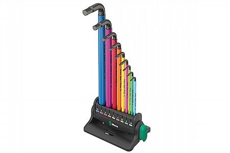 Wera 950/9 Hex-Plus Multicolor 3 L-Key Wrench Set 