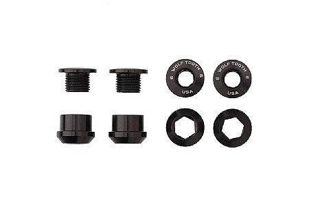 Wolf Tooth Components Chainring Bolts for 1x Drivetrains - 4-Bolts