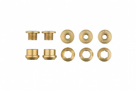 Wolf Tooth Components Set of 5 Alloy Chainring Bolts for 1x Drivetrains