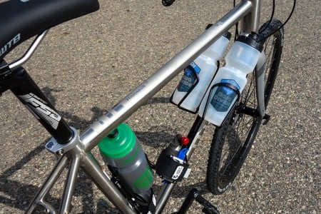 Twin/Double Bicycle 2 Water Bottle Cages Holder Converter