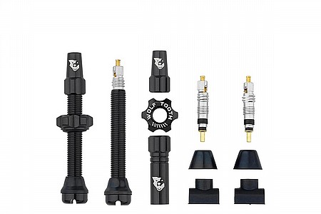 Wolf Tooth Components Tubeless Valve Stems [TLV-KIT44-BLK]