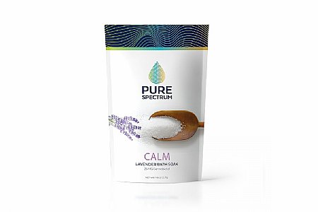 Pure Spectrum Calm: Lavender Relaxing CBD Bath Soak