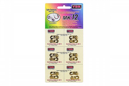 YBN MK12 12/13-Speed Flattop Master Links