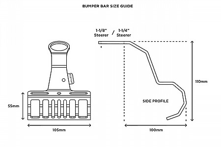 Restrap Bumper Bar [RS_HDW_BMP_BLK]