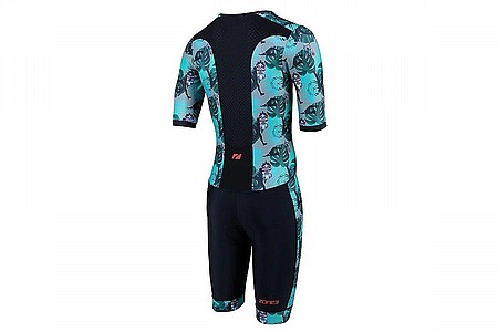 ZONE3 Mens Activate+ Momentum II Short Sleeve Trisuit