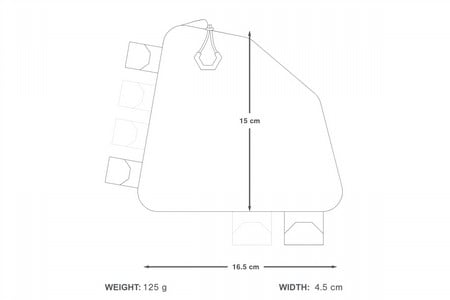 apidura backcountry rear top tube pack