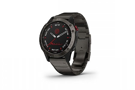 Garmin Fenix 6X Pro Solar Titanium Carbon Gray DLC with