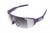 POC DO Half Blade Sunglasses Sapphire Purple Translucent-Violet/Silver Mirror