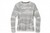 Smartwool Womens Merino 250 Base Layer Pattern Crew Light Grey Mountain Scape