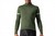 Castelli Mens Fondo 2 Jersey FZ Military Green/Silver Reflex