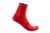 Castelli Womens Rosso Corsa 11 Sock Hibiscus