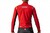 Castelli Mens Alpha RoS 2 Jacket Red/Silver Reflex-Dark Gray