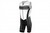 De Soto Mens Forza Flisuit White/Black Stripe